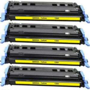 HP 124A/Q6002A Sarı Muadil Toner CM1017/2600/2605/1600 Çipli