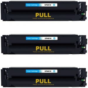 Hp 201X/CF401X Mavi Muadil Toner M252Dw/M252n/M277Dw/M277n Çipli