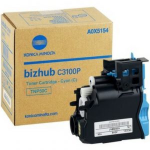 Konica Minolta TNP50C Orjinal Mavi Toner Bizhub C3100P (A0X5354)