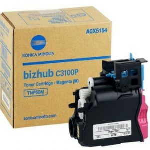 Konica Minolta TNP50M Orjinal Kırmızı Toner Bizhub C3100P A0X5354