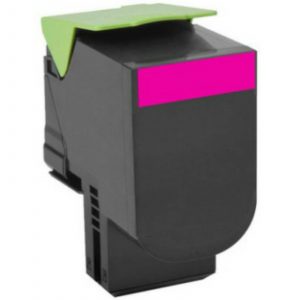 Lexmark C540 Muadil Toner Kırmızı X544/X546/X543/C543/Çipli(2.5K)