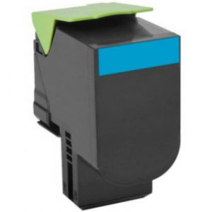 Lexmark C540 Muadil Toner Mavi X544/X546/X543/C543/ Çipli (2.5K)