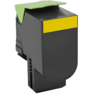 Lexmark C540 Muadil Toner Sarı X544/X546/X543/C543/ Çipli (2.5K)