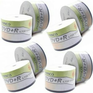 Princo Boş DVD+R  4.7 GB 120 MIN 50' li  8 Paket 400 Adet