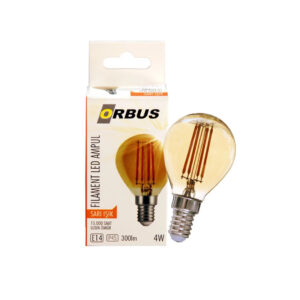 Orbus 4WATT AMBER RUSTİK AMPUL E14 DUY