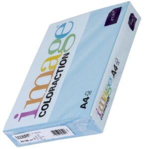 Image Coloraction Renkli A4 Fotokopi Kağıdı Açık Mavi 80 Gram 500 Sayfa