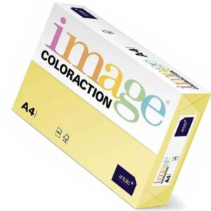 Image Coloraction Renkli A4 Fotokopi Kağıdı Açık Sarı 80 Gram 500 Sayfa